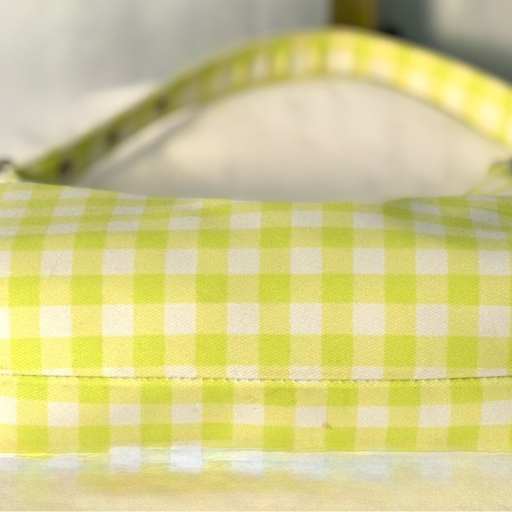 Forever 21 Yellow Gingham Shoulder Bag - Picture 7 of 9